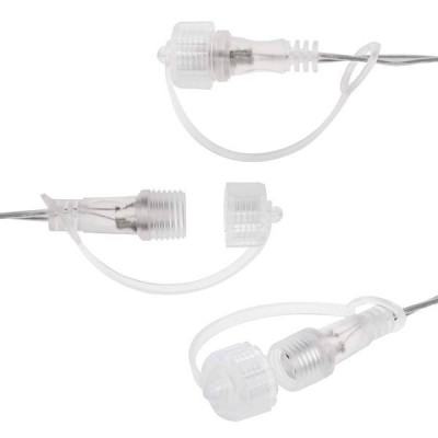 LED svetelný záves Hviezdy - 2x0, 7m, 92LED, 8 funkcií, IP44, multicolor