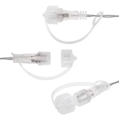 LED svetelný záves Hviezdy - 2x0, 7m, 92LED, 8 funkcií, IP44, multicolor