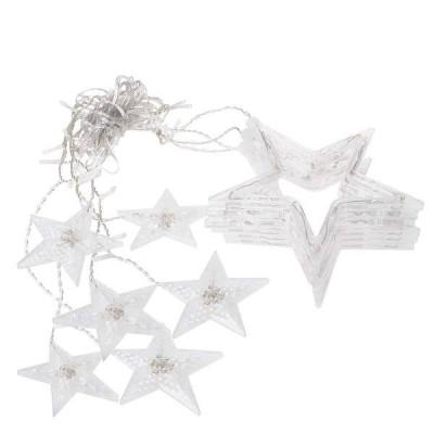 LED svetelný záves Hviezdy - 2x0, 7m, 92LED, 8 funkcií, IP44, multicolor