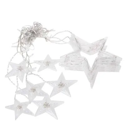 LED svetelný záves Hviezdy - 2x0, 7m, 92LED, 8 funkcií, IP44, multicolor