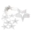 LED svetelný záves Hviezdy - 2x0, 7m, 92LED, 8 funkcií, IP44, multicolor
