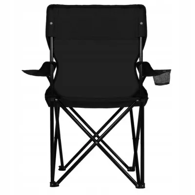 Kempingové kreslo SPRINGOS COSTA čierne