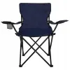 Kempingové kreslo SPRINGOS COSTA tmavo modré