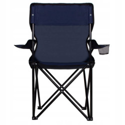 Kempingové kreslo SPRINGOS COSTA tmavo modré