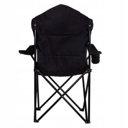 Kempingové kreslo SPRINGOS COSTA PREMIUM XXL béžovo-čierne
