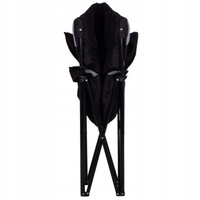 Kempingové kreslo SPRINGOS COSTA PREMIUM XXL béžovo-čierne