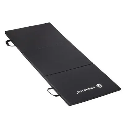 Žínenka skladacia trojdielna 180x60x3 cm SPRINGOS FLEXI čierna