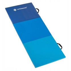 Žínenka skladacia trojdielna 180x60x5, 5 cm SPRINGOS ULTRA modrá