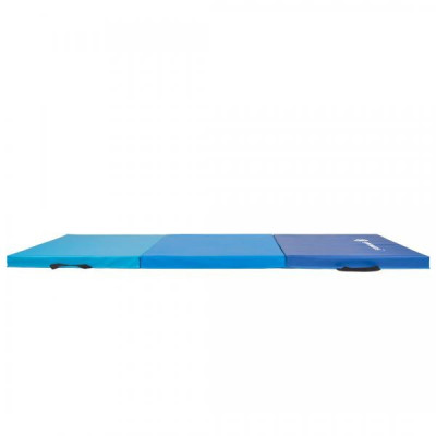 Žínenka skladacia trojdielna 180x60x5, 5 cm SPRINGOS ULTRA modrá