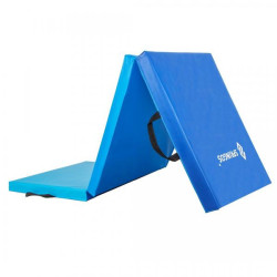 Žínenka skladacia trojdielna 180x60x5, 5 cm SPRINGOS ULTRA modrá