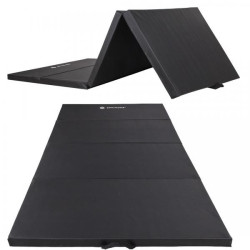 Žínenka skladacia štvordielna 240x120x5 cm SPRINGOS MAXI čierna