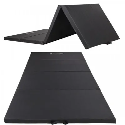 Žínenka skladacia štvordielna 240x120x5 cm SPRINGOS MAXI čierna