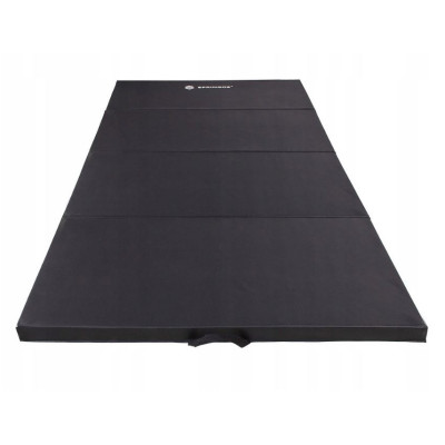 Žínenka skladacia štvordielna 240x120x5 cm SPRINGOS MAXI čierna