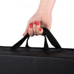 Žínenka skladacia štvordielna 240x120x5 cm SPRINGOS MAXI čierna