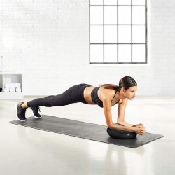 Balančná a masážna podložka + pumpička SPRINGOS MEDICAL čierna