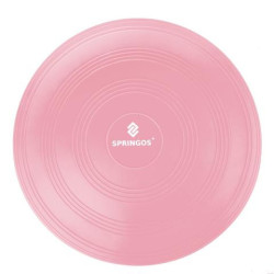 Balančná a masážna podložka + pumpička SPRINGOS PROMEDIC ružová