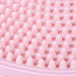 Balančná a masážna podložka + pumpička SPRINGOS PROMEDIC ružová