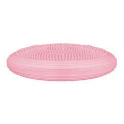 Balančná a masážna podložka + pumpička SPRINGOS PROMEDIC ružová