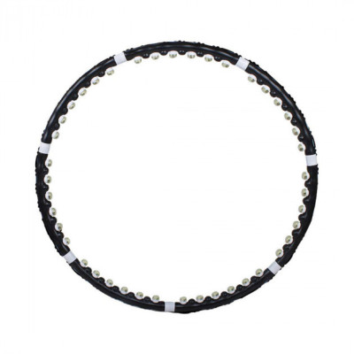 Hula Hop obruč 85 cm SPRINGOS BALLS čierna