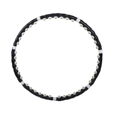 Hula Hop obruč 85 cm SPRINGOS BALLS čierna