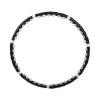 Hula Hop obruč 85 cm SPRINGOS BALLS čierna