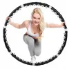 Hula Hop obruč 85 cm SPRINGOS BALLS čierna