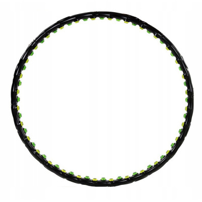 Hula Hop obruč 100 cm SPRINGOS BALLS čierna