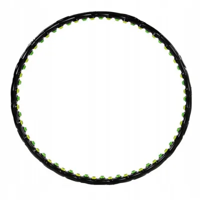 Hula Hop obruč 100 cm SPRINGOS BALLS čierna