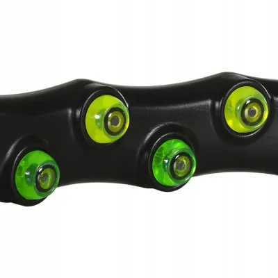 Hula Hop obruč 100 cm SPRINGOS BALLS čierna