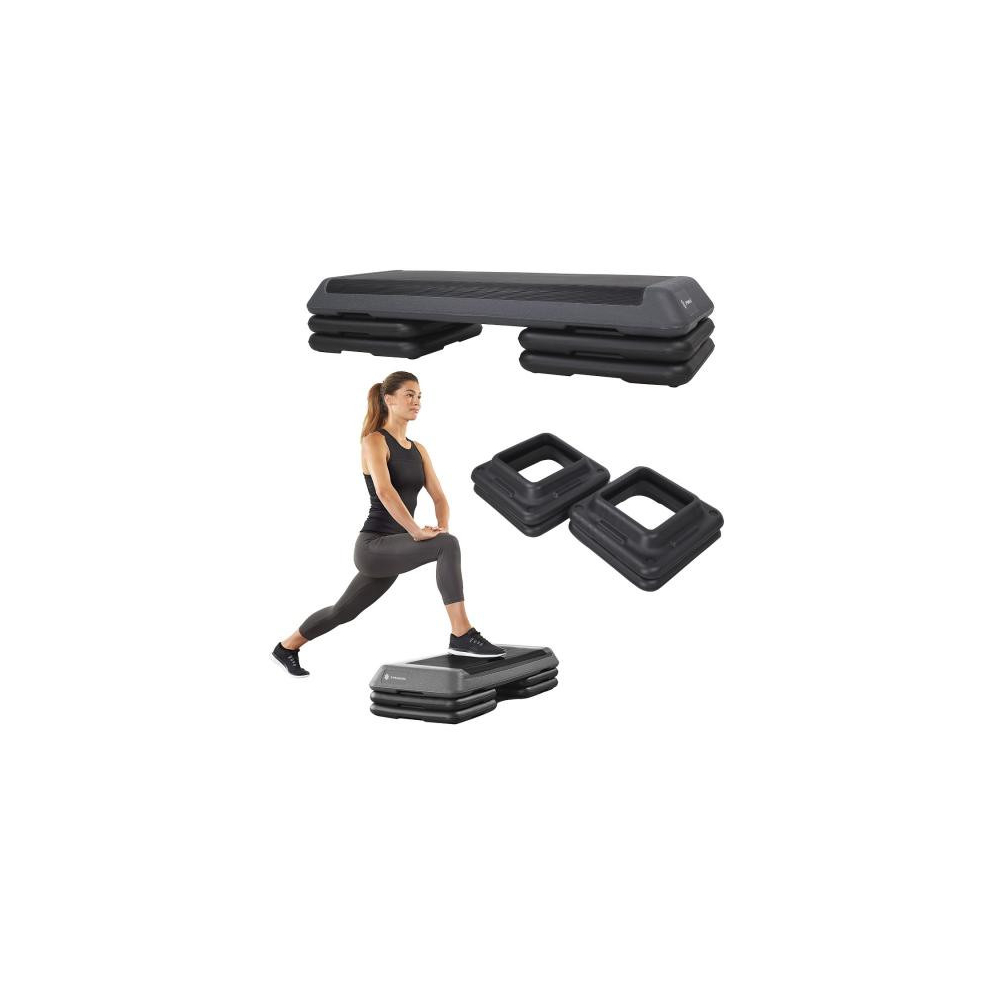 Stepper aerobic mostík 3-stupne 110x42 cm SPRINGOS FA0107