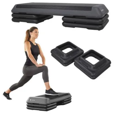 Stepper aerobic mostík 3-stupne 110x42 cm SPRINGOS FA0107