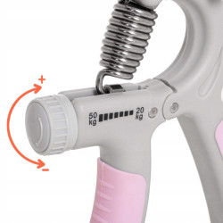 Posilňovač prstov 20-50 kg SPRINGOS FA0200 dámsky, ružový