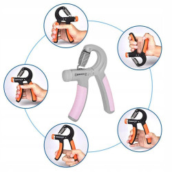 Posilňovač prstov 20-50 kg SPRINGOS FA0200 dámsky, ružový