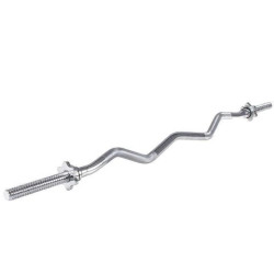 Vzpieračská tyč EZ 120cm / 25mm lomená SPRINGOS