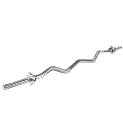 Vzpieračská tyč EZ 120cm / 25mm lomená SPRINGOS