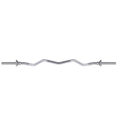 Vzpieračská tyč EZ 120cm / 25mm lomená SPRINGOS