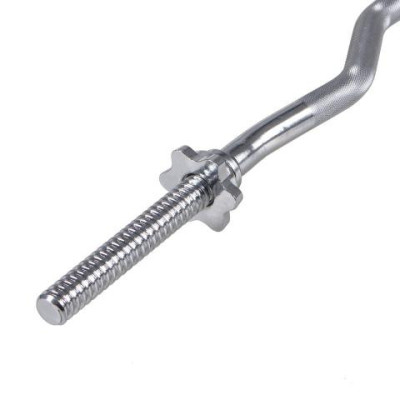 Vzpieračská tyč EZ 120cm / 25mm lomená SPRINGOS