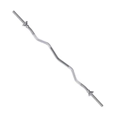 Vzpieračská tyč EZ 120cm / 25mm lomená SPRINGOS