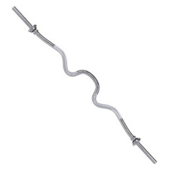 Vzpieračská tyč EZ COMBO 120cm / 25mm lomená SPRINGOS