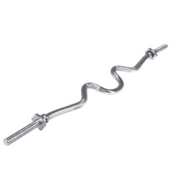 Vzpieračská tyč EZ COMBO 120cm / 25mm lomená SPRINGOS