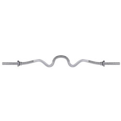 Vzpieračská tyč EZ COMBO 120cm / 25mm lomená SPRINGOS