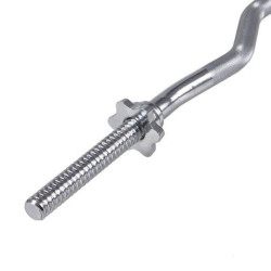 Vzpieračská tyč EZ COMBO 120cm / 25mm lomená SPRINGOS