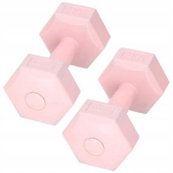 Sada činiek 2x2 kg SPRINGOS HEX ružové