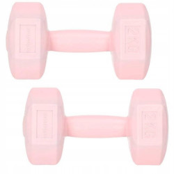 Sada činiek 2x2 kg SPRINGOS HEX ružové