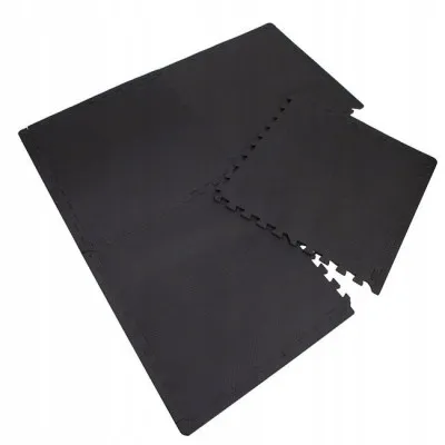 Penová podložka Puzzle 60x60x2 cm súprava 4ks SPRINGOS FM0001 čierna