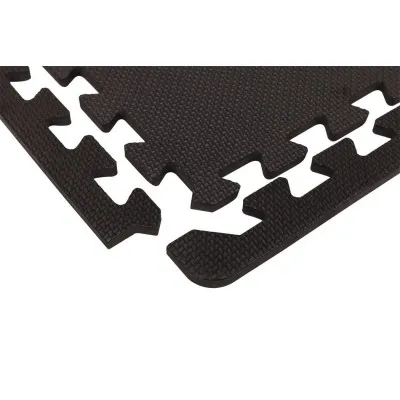 Penová podložka Puzzle 60x60x2 cm súprava 4ks SPRINGOS FM0001 čierna
