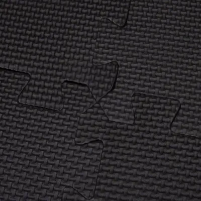 Penová podložka Puzzle 60x60x2 cm súprava 4ks SPRINGOS FM0001 čierna