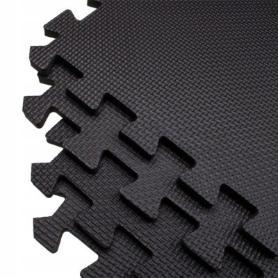 Penová podložka Puzzle 60x60x2 cm súprava 4ks SPRINGOS FM0001 čierna