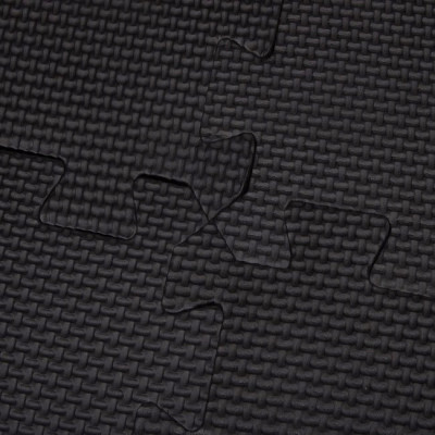 Penová podložka Puzzle 60x60x1, 2 cm sada 6ks SPRINGOS FM0003 čierna