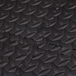 Penová podložka Puzzle 60x60x1, 2 cm sada 6ks SPRINGOS FM0005 čierna